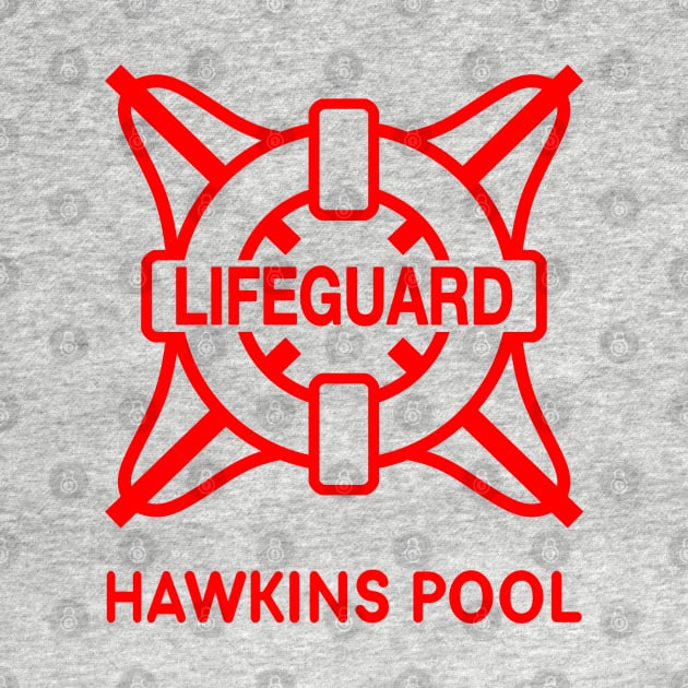 Hawkins Pool Lifeguard RED by AngryMongoAff
